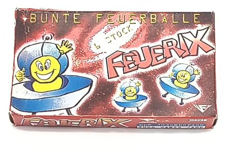 vama Feistel Feuerix Bunte Feuerbälle Bodenwirbel Dicke Brummer Wilde Hummel Retro Wirbel Jugendfeuerwerk