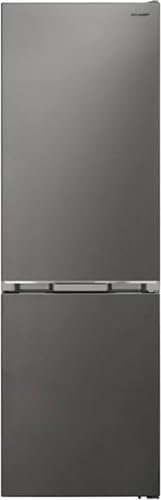 Sharp SJ-FBA09DMXPE - Frigorifero combinato, 295 litri, no frost, inox, Classe energetica E