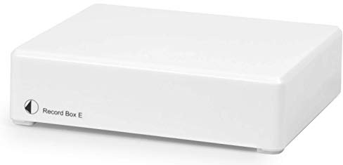 Pro-Ject Record Box E, Phonovorverstärker mit A/D Wandler und USB-Anschluss zum Digitalisieren Ihrer Plattensammlung (Weiß)