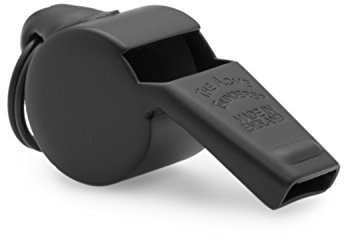 Acme Thunderer Sifflet Officiel pour entraîneur d’Arbitre 60,5 – Finition Noire Mate