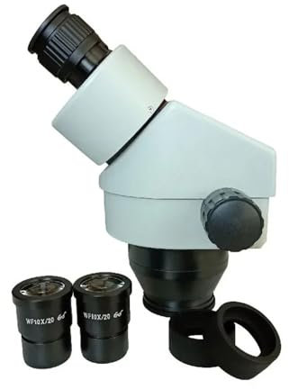 Mikroskop tillbehörssats 7X-45X kikare mikroskop huvud 10X okular kontinuerlig zoom stereo mikroskop för lödning valfritt objektiv objektiv objektiv mikroskop diabilder