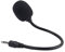 TOYANDONA 205mm Mini Microphone 3.5mm Condenser -directional Sound for Recording and Live Performances