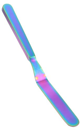 Milisten Couteau à Spatuler Acier Inoxydable Pour Beurre Confitures Et Fromage Outil Multifonctionnel Pour Chefs Et Pâtissiers Design Ergonomique Et Lame Précise