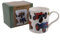 Lesser & Pavey Classic Traktor Tasse aus feinem Porzellan, mehrfarbig, 12 x 8 x 9 cm
