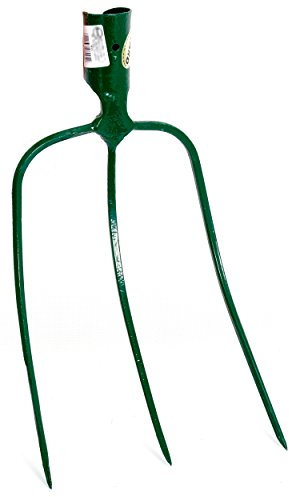 K_95 Fourche à foin 3 dents ronde