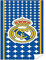 Real Madrid RM171155 - Toallas, Azul, 70x140 cm