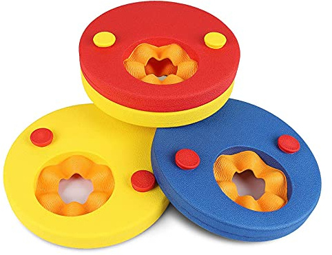 SKYSPER Arm Bands Swimming Float Discs Kids Foam Armband Pool Set for Swim Learning(4 pcs/Set)