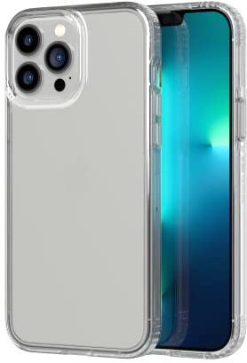 Tech21 T21-8980 Evo Clear for iPhone 13 Pro Max – Crystal Clear Phone Case with 12ft Multi-Drop Protection