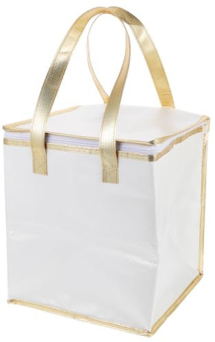 jojofuny Kühler Isolierte Tasche Kühltasche Hoch Kühlerbeutel Tragbarer Kuchenspeicherbeutel Food Package Pizza Lieferbeutel Packsack Torten Tortentransportbox Wärmedämmbeutel