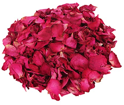 Didiseaon 100g De Rosa Secos Naturales Para Baño De Flores Secas Para Cuerpo y Pies De Roja Para Agua Caliente