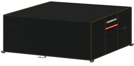 HEIMUNI Abdeckung für Gartenmöbel Wasserdicht Gartentisch Abdeckung