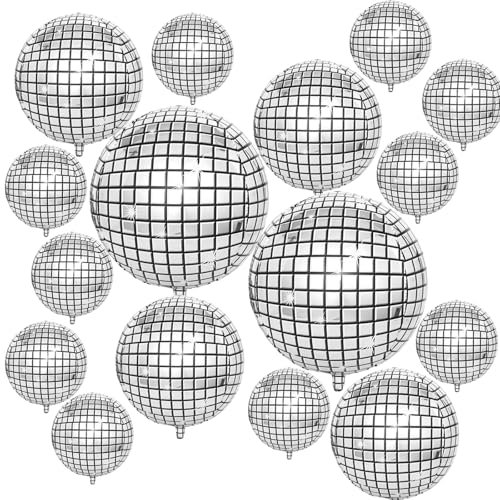 Palloncini Foil Palloncino, Pezzi di Alluminio per Discoteca e Feste da Ballo, Compleanno, Matrimonio