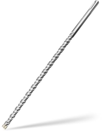 SDS-plus borr 12 x 300 mm，hammarborr för betong med 4 skär för borrning i sten, betong, natursten