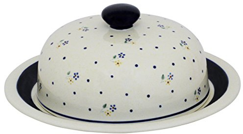 Original Bunzlauer Ceramic Cheese Cover L / Serving Bell Large Diameter 27.5 cm Decoration 111