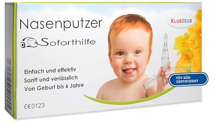 Klugzeug Baby Nasensauger - Nasensekretsauger