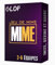Glop Mime – Jeu de Mimes Drôle et d'Ambiance pour Adultes et Enfants 8+, Jeu de Société pour Familles et Amis, Animation pour Soirées et Fêtes, Cadeau