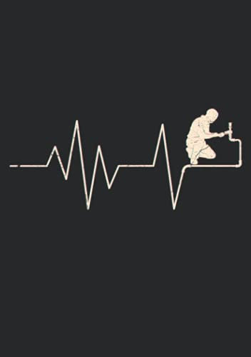 Notizbuch A5 kariert mit Softcover Design: Anlagenmechaniker Sanitär- Heizungs- Klimatechnik Klempner: 120 karierte DIN A5 Seiten