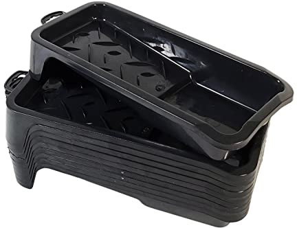 Lot de 10 bacs à peinture professionnels 10 x 22 cm