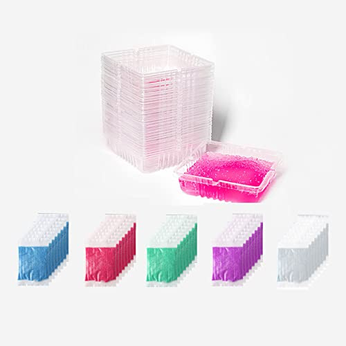 Disposable Ashtrays with Ash Absorbing Balm, 30Pcs Disposable Ash Tray with Sand, Small Portative Ashtray for Quickly Extinguish Cigarette,Reduce Ash Raising,Ashtray Outdoor (Mix-color)