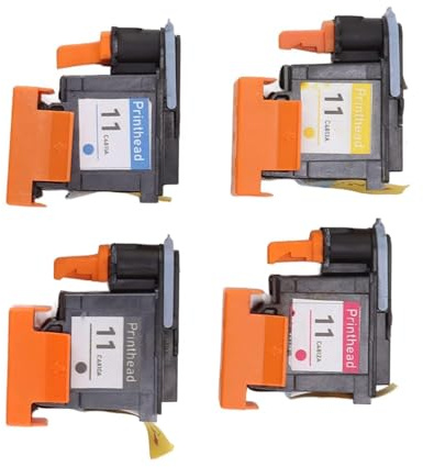4st Skrivhuvud, Skrivhuvud Bläckpatron Färger Skrivhuvud Utskrift Inget Pappersstopp Skrivhuvud Byte Av Skrivhuvud för Designjet 100 110 111 500 510 800 813 850