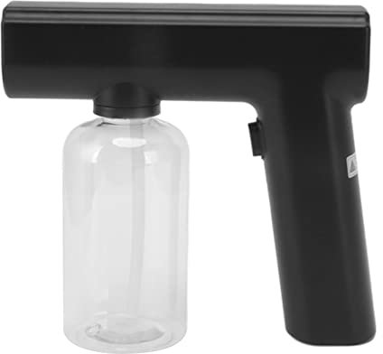 Fockety 300-ml-Nebelmaschine, Tragbare Elektrische ULV-Nebelmaschine, Leichte Nebelmaschine mit Wiederaufladbarem 2000-mAh-Akku für Zuhause, Hotel, Kirche, Schule, Hof