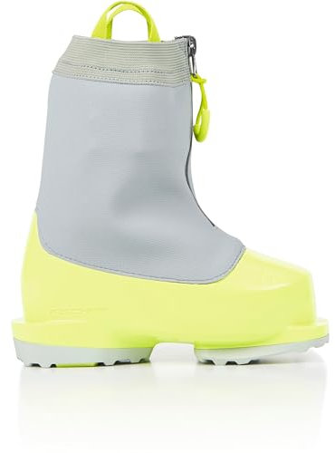 Fischer Kinder Skischuhe ONE Yellow Grey-Lime 17 1/2
