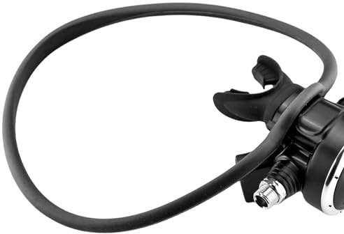 Silikonandningsregulator halsband – bläckfiskhållare, flexibel munstyckesregulator | bekväm passform, andningsregulator halsband för dykmunstycken, bläckfiskhållare, andningsregulator halskedja, 60 cm