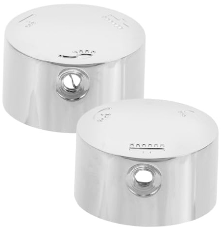 PLAFOPE 2 piezas Válvula Ducha con Mango Ajustable Posiciones Repuesto para Mezclador Agua Caliente Fría Accesorio Duradero para Sistema Termostático de Ducha