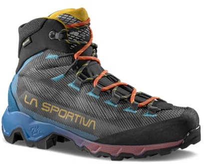 La Sportiva Aequilibrium Hike GTX Hombre – Botas de Senderismo Ligeras Mid‑Cut, Impermeables Gore‑Tex, 3D Flex System EVO™, Agarre Seguro y Diseño Sostenible Talla EU 44.5
