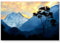 Paul Sinus Art einsamer Baum am Himalaya, Nepal - Leinwandbild 120x80cm