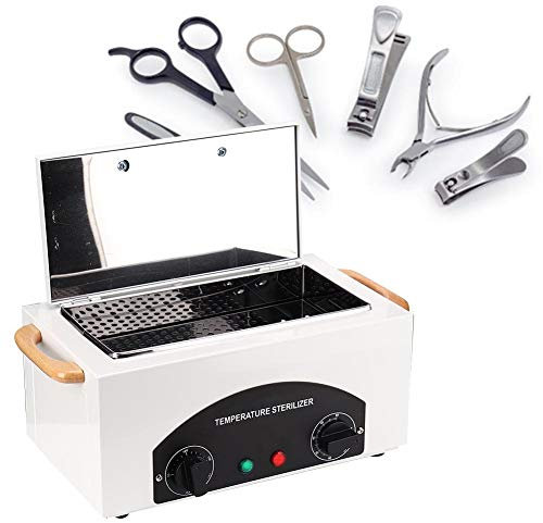 StéRilisateur à Air Chaud Mini Armoire de Stérilisateur Haute Température, Electrique avec Minuterie Stérilisation des Outils de Beauté pour le Salon de Manucure Coiffure