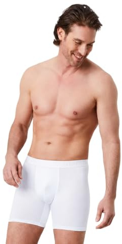 FINN Anti-perspirant boxer herr, svettskydd boxerbyxor, Vitt och blått, XXL