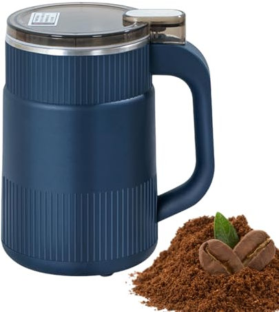 Kongou Moulin à café électrique,Moulin à café,Moulin à épices électrique en Acier Inoxydable - Petit Moulin à café, Moulin à Grains de café pour Expresso, Grains et épices