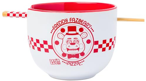 Silver Buffalo Five Nights at Freddy's, Ramen Bowl, 20oz