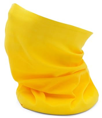 MAPIMANIA -Schlauchschal Herren Damen gelb, Multifunktionstuch Sommer, Motorrad Halstuch, UV Schutz, Bandana, Stirnband, Kopftuch