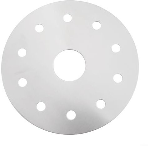 Induction Hob Converter Plate, Induction Adapter Plate, Stainless Steel Induction Hob Heat Diffuser for RING Plate, Disk Heat Diffuser(13cm)