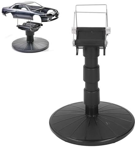 Sxhlseller Spray Work-målningsställ med Justerbar Höjd och Bredd, ABS-vändbordshållare för Airbrush-målning Av Modellbilar, Hobbyhantverksverktyg för Modellbyggare