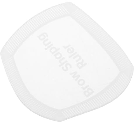 WEKADRIN Pochoirs à Sourcils Réutilisables en Plastique, Gabarit Précis pour Maquillage, Outil de Dessin Rapide pour Débutants et Professionnels, Guide de Mise Compact pour Retouche