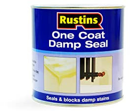 Rustins Damp Seal Paint – Water-Resistant Primer for Walls and Ceilings, Effectively Seals Damp Stains, Quick-Drying and Easy to Apply for Long-Lasting Results -250ml