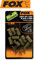 Fox Edges Drop-Off Lead Plug & Pins Trans/Khaki - 10 Hülsen zur Montage von Fox Inline Bleien, Karpfenmontage, Karpfenrig