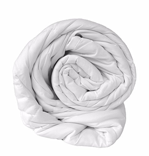 Tata Home Piumino Matrimoniale Primaverile Estivo in Morbida Microfibra di Poliestere Piumone Letto Leggero Coperta Trapunta Sottile Bianco Misura 250x200 cm Mod. Summer