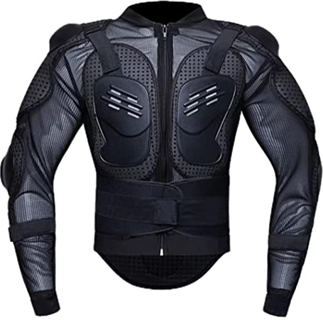 YuanDiann Veste de Protection Motard Noir M