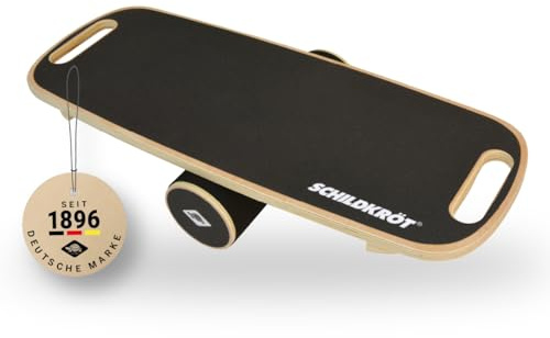 Schildkröt Balance Board, Tavola per Equilibrio in Vero Legno, Superficie Antiscivolo, Istruzione Incluse, 960243
