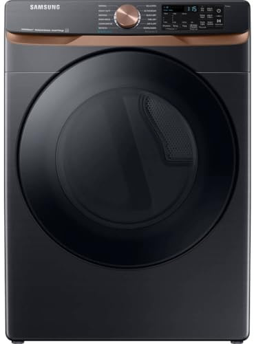 Samsung DVE50BG8300V 7.4 Cu. Ft. Smart Electric Dryer with Steam Sanitize+ & Sensor Dry – Brushed Black