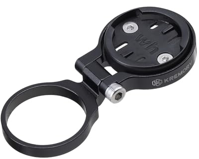 KREMORV Supporto per Manubrio Regolabile per Bicicletta Supporto per Computer da Bici per Wahoo Elemnt Elemnt Bolt Elemnt Mini di Alluminio