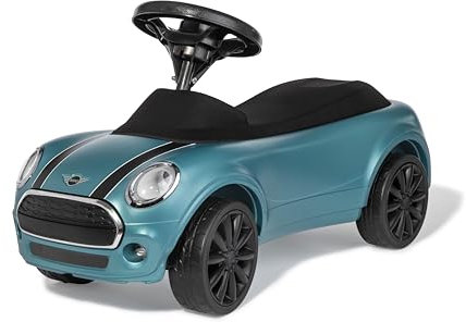 Ferbedo Car MINI (Farbe carribean aqua blue/blau, ergonomische Sitzposition, enger Wendekreis, mit Flüsterreifen, Babyrutscher, Rutscher) 19 003 4