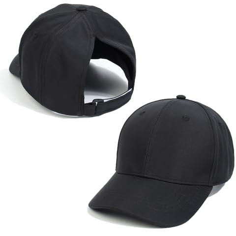 YAMEE Casquette de Baseball pour Filles Réglable,Chapeau de Soleil Fille Queue de Cheval Doux Confortable,Casquette Enfant Lumière Respirante Anti-Soleil,Chapeau de Sport Extérieur Loisirs D'été