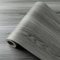 Vinyl Flooring Self Adhesive Floor Planks, Floor Tiles Self Adhesive Waterproof Peel and Stick for Kitchen Bathroom Living Room Dark Grey Wood PVC 30x1000cm/Roll