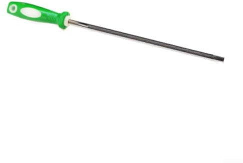 Sumsoctober Motosierra redonda de acero de alto carbono, afilador de archivos de cadena de sierra, archivos de cadena de sierra, mango de plástico, limas de acero de alto carbono (5,5 mm)