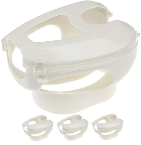 TOYANDONA 4piezas Soporte para Palomas Mensajeras De Plástico Reforzado para Alimentar Palomas Incluye Montura Fija para Inyección y Administración De Medicamentos Unidades
